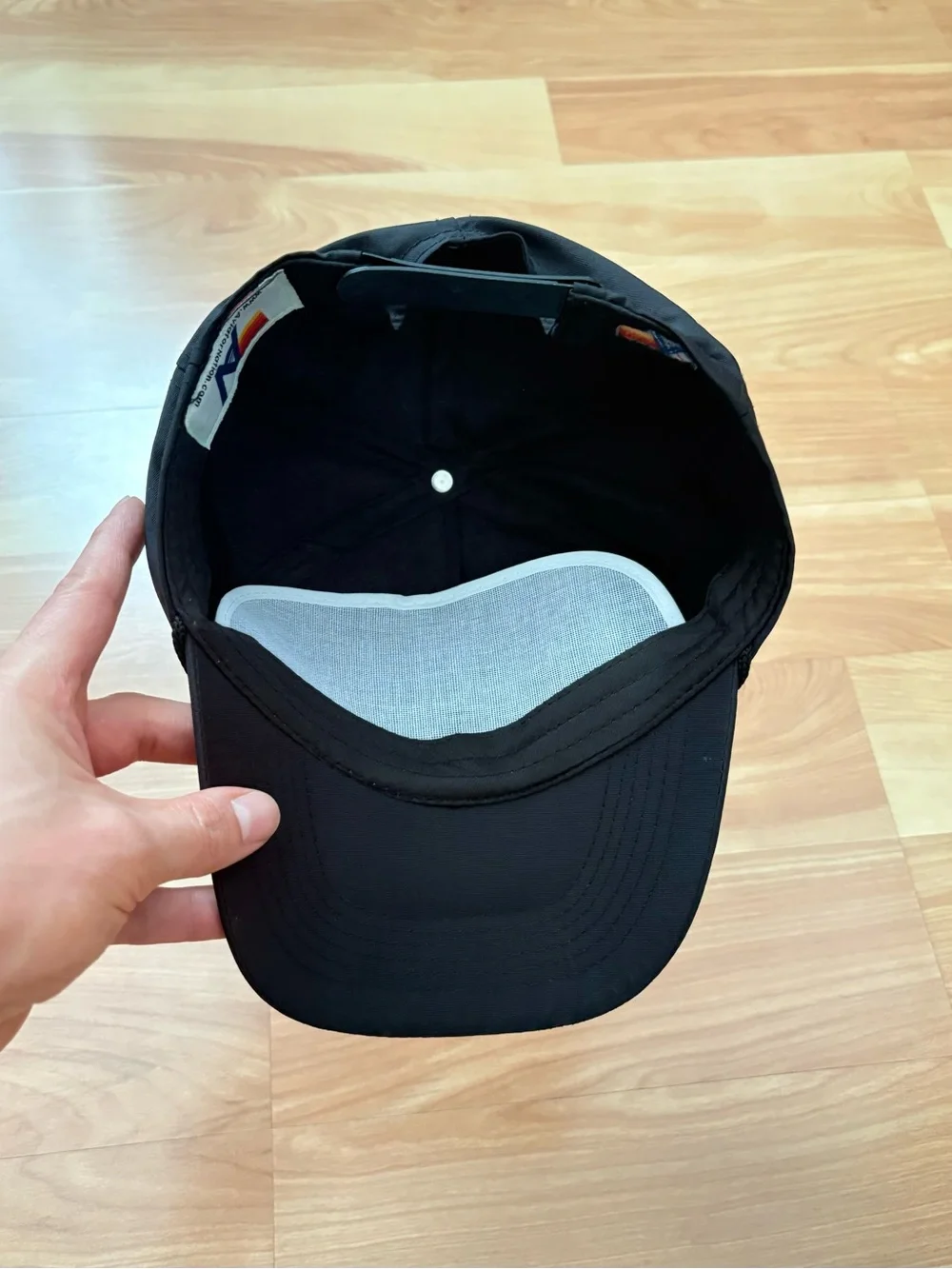 Aviator Nation Black Bolt Vintage Nylon Trucker Hat Streetwear Varsity Gorpcore